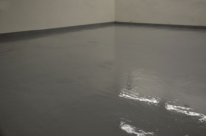 Resurfaced Garage Floor